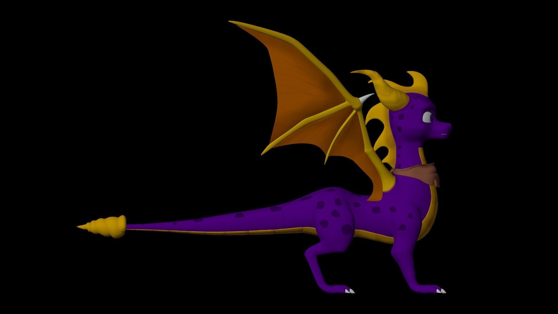 Spyro and Cynder Reboot Models Low-poly 3D model_70