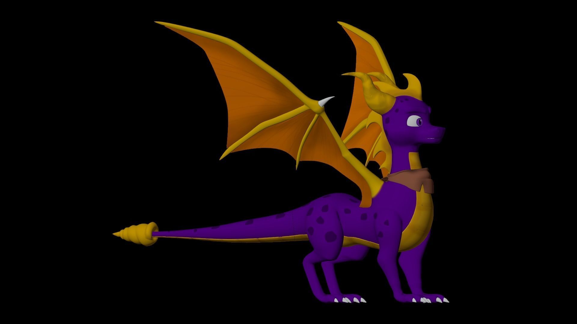 Spyro and Cynder Reboot Models Low-poly 3D model_99