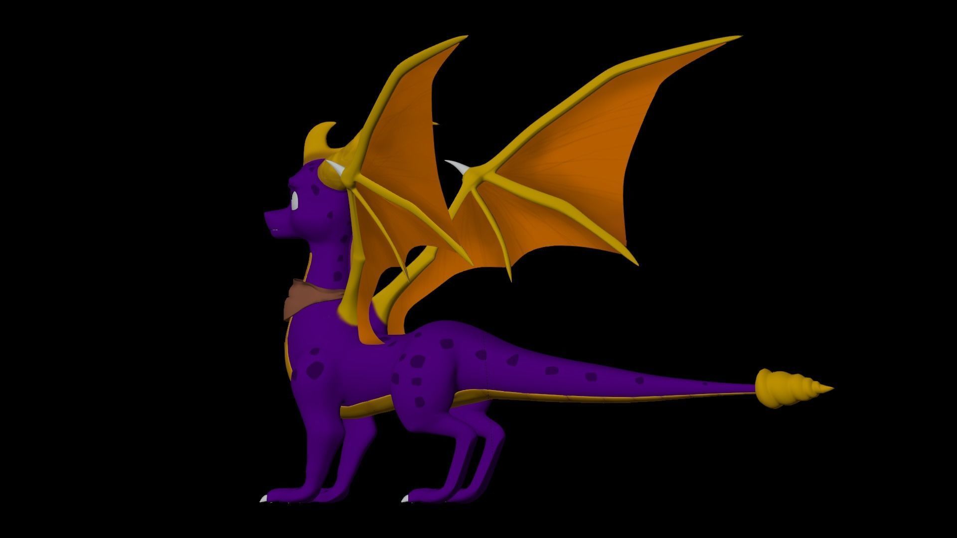 Spyro and Cynder Reboot Models Low-poly 3D model_84