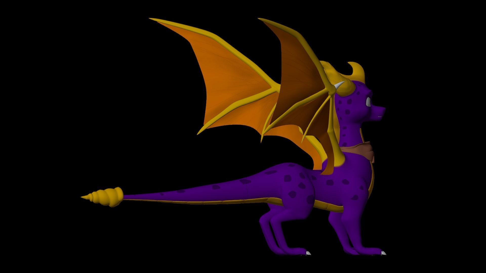 Spyro and Cynder Reboot Models Low-poly 3D model_103