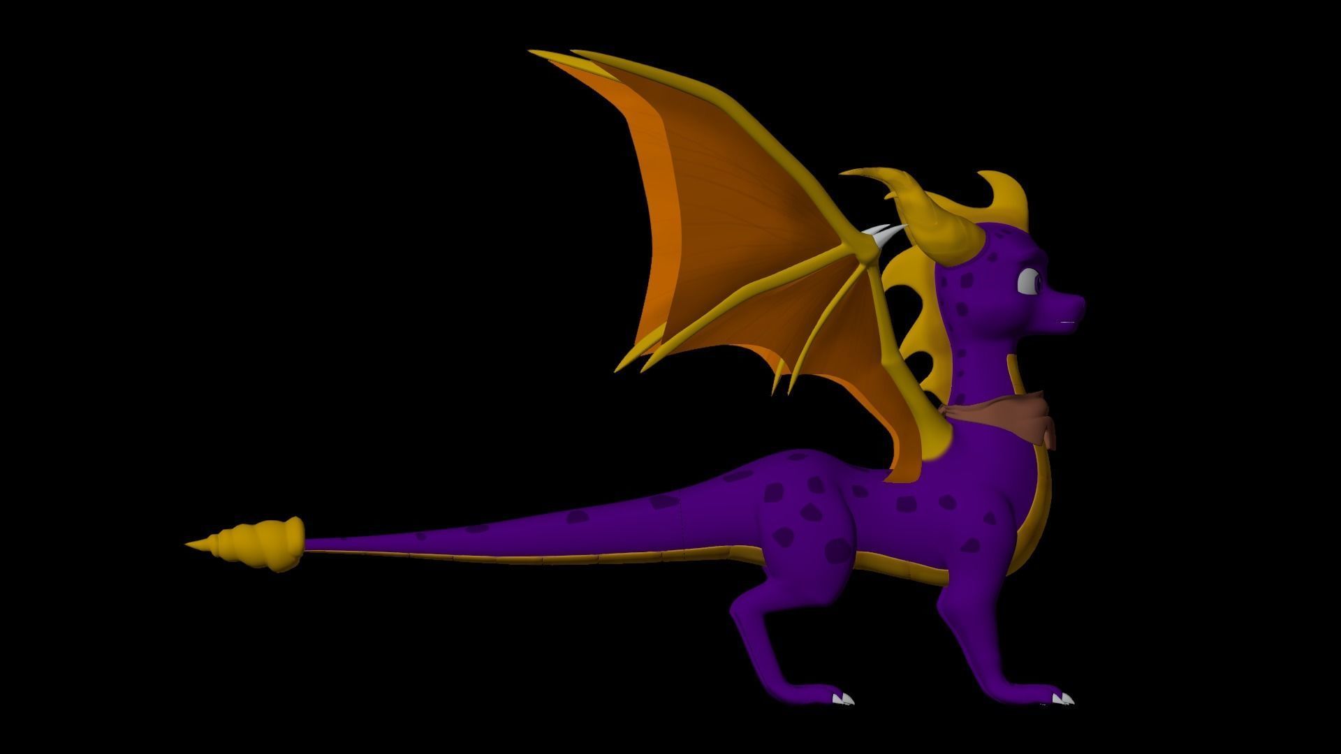 Spyro and Cynder Reboot Models Low-poly 3D model_71