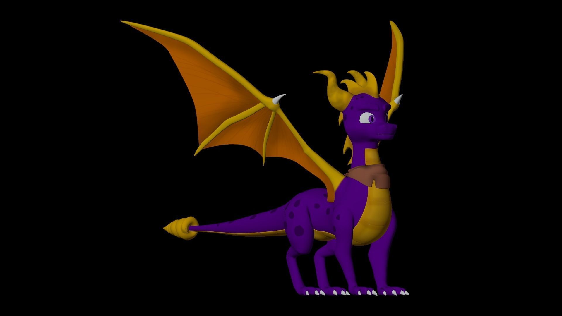 Spyro and Cynder Reboot Models Low-poly 3D model_63