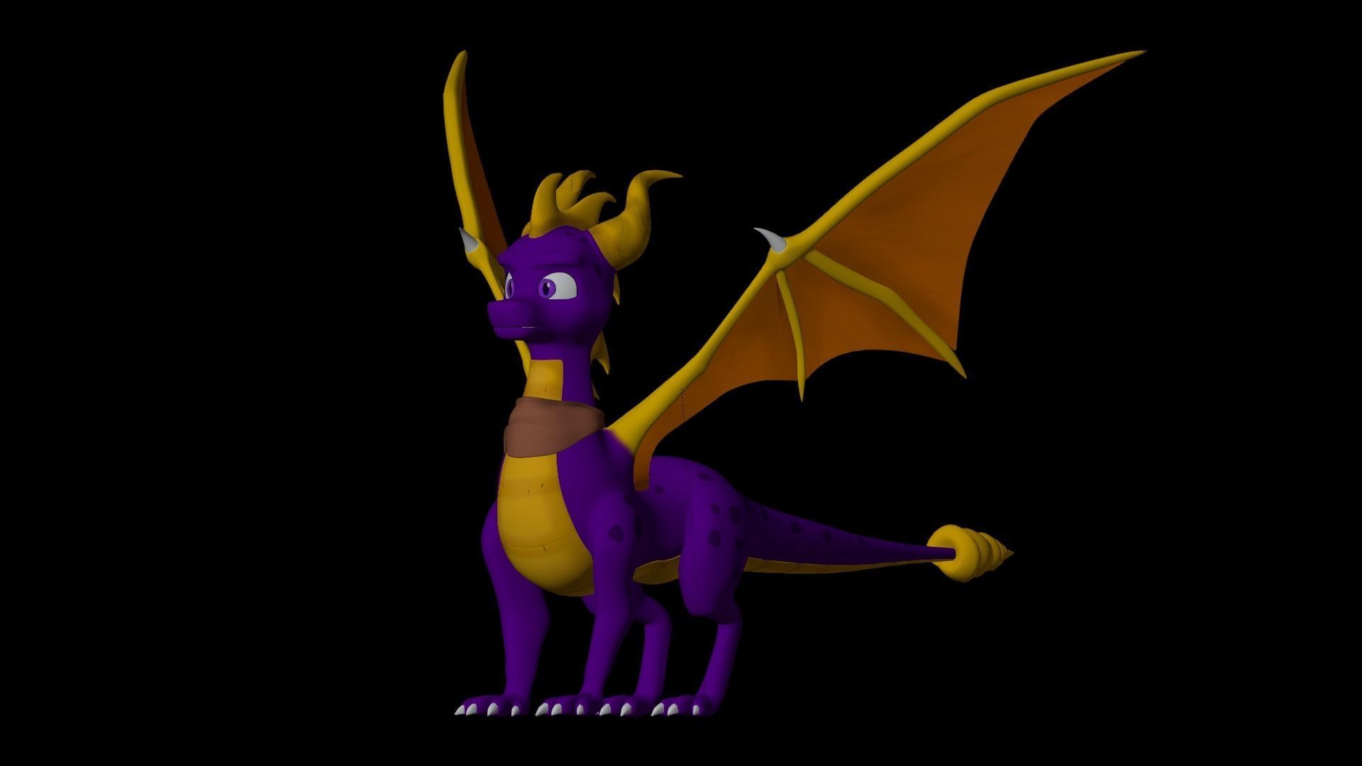 Spyro and Cynder Reboot Models Low-poly 3D model_54