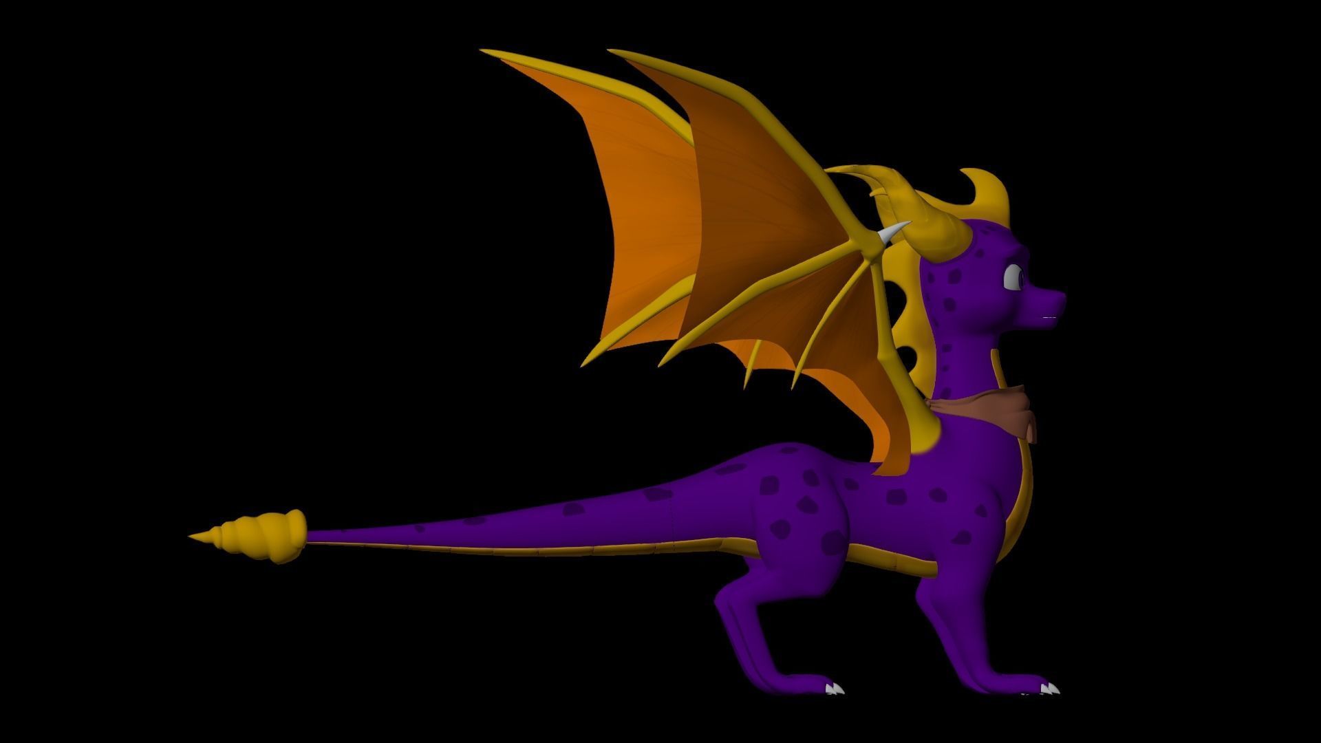 Spyro and Cynder Reboot Models Low-poly 3D model_73