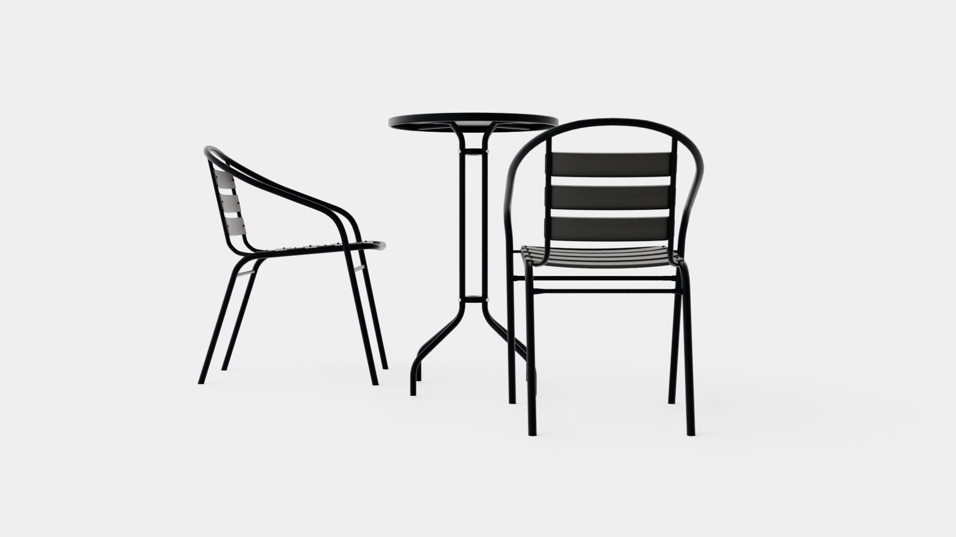 Sofia Cafe Set Low-poly 3D model_3