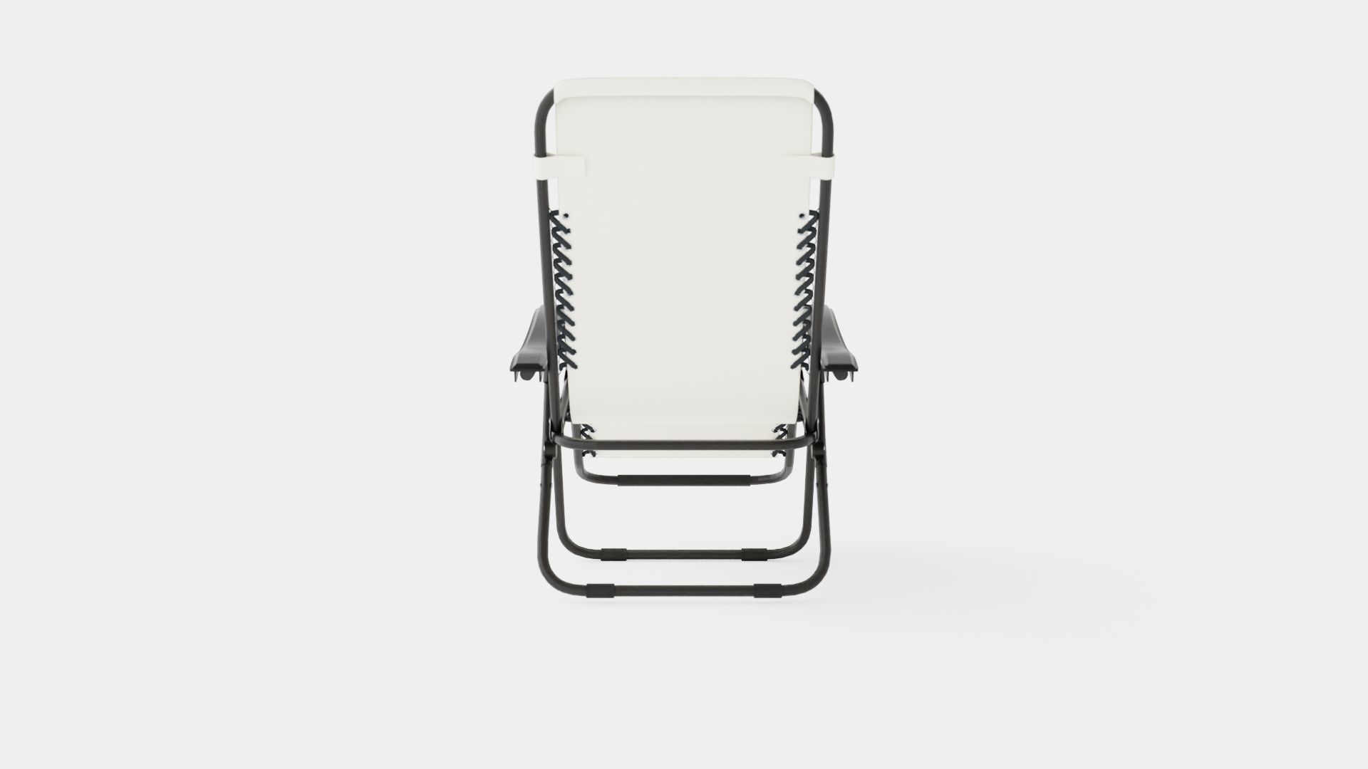 Hannover Relax Chair Grey Low-poly 3D model_4
