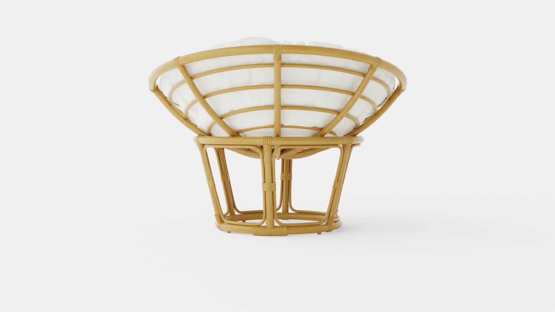 Giovanni Papasan Chair Low-poly 3D model_4