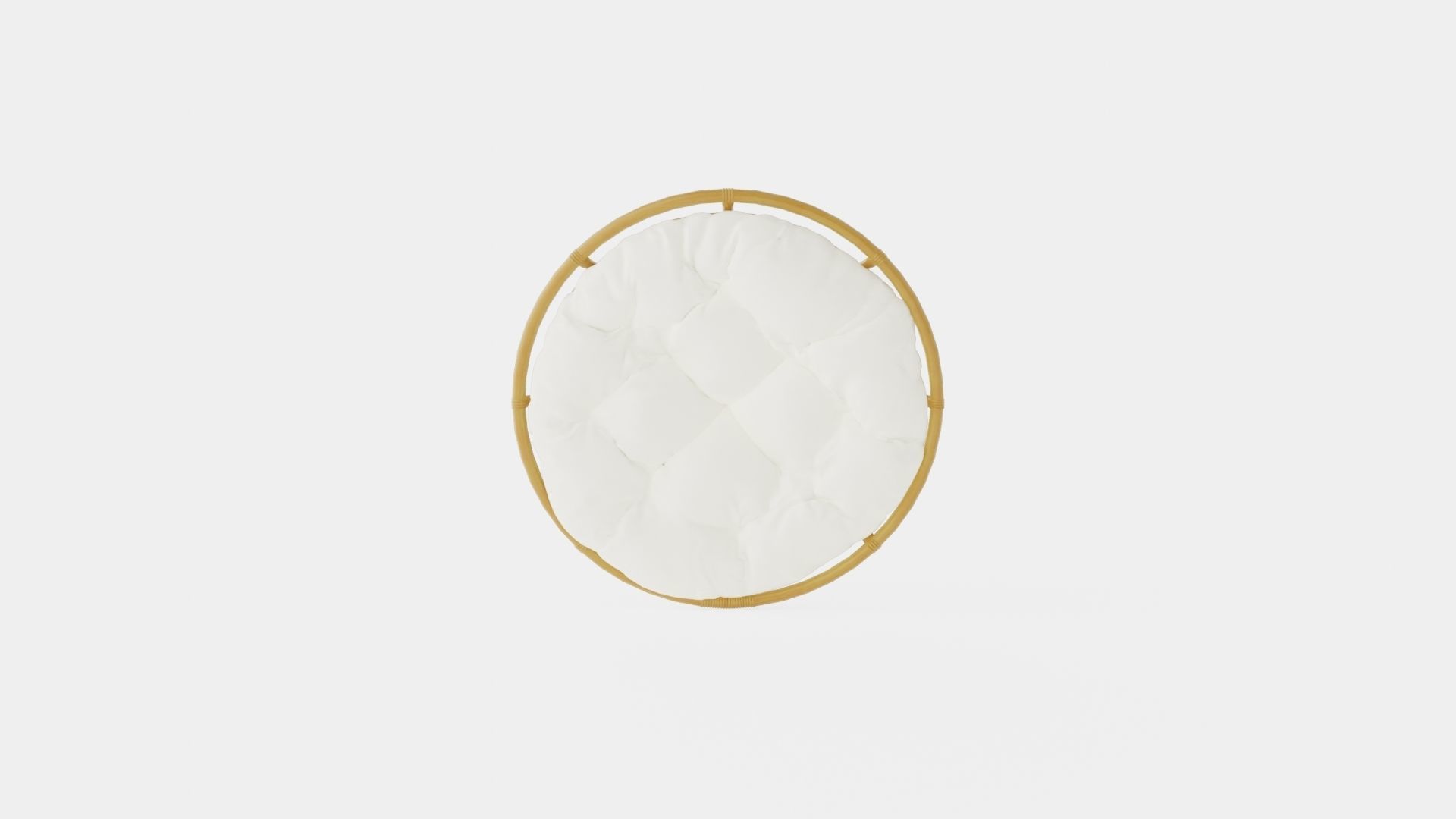Giovanni Papasan Chair Low-poly 3D model_5