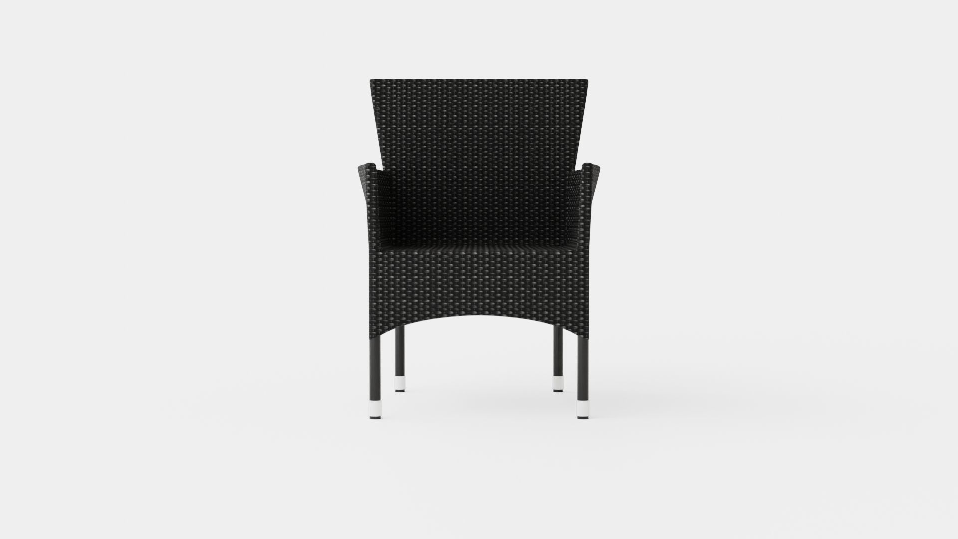 Zaira Dining Chair Low-poly 3D model_1
