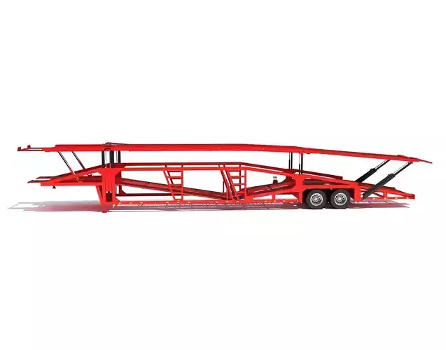 Car Carrier Trailer 3D model