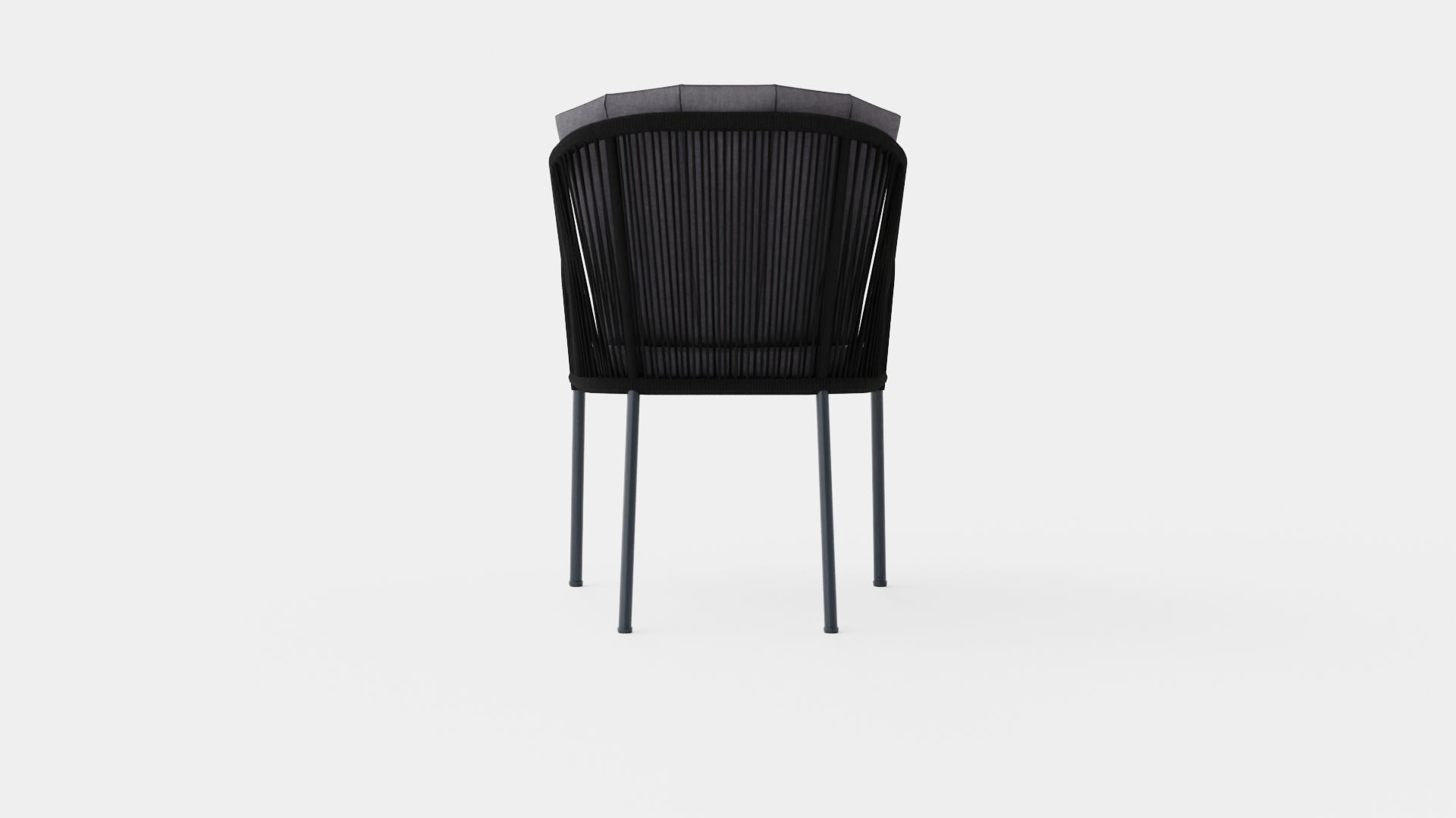 Naxos Dining Chair Low-poly 3D model_4