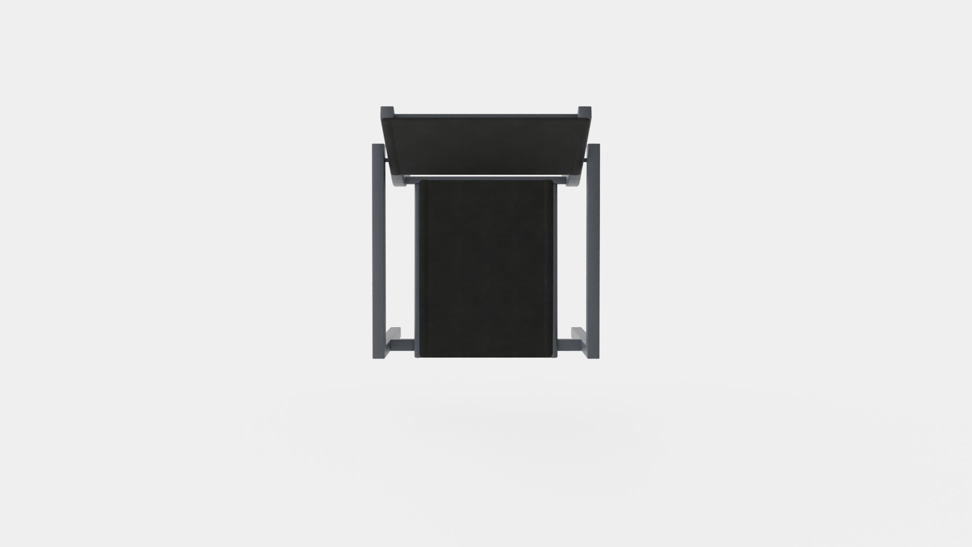 Darvin Non-wood Dining Chair Low-poly 3D model_5