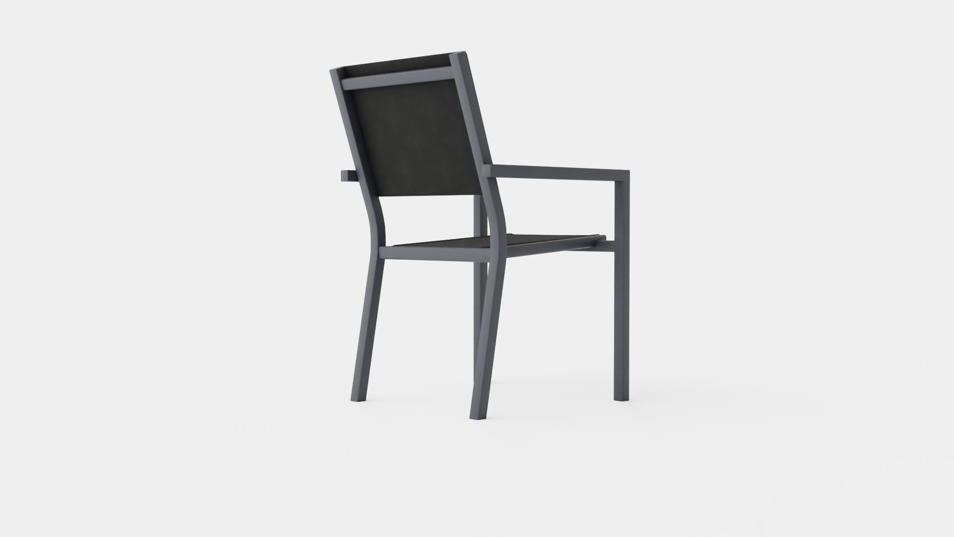 Darvin Dining Chair Low-poly 3D model_3