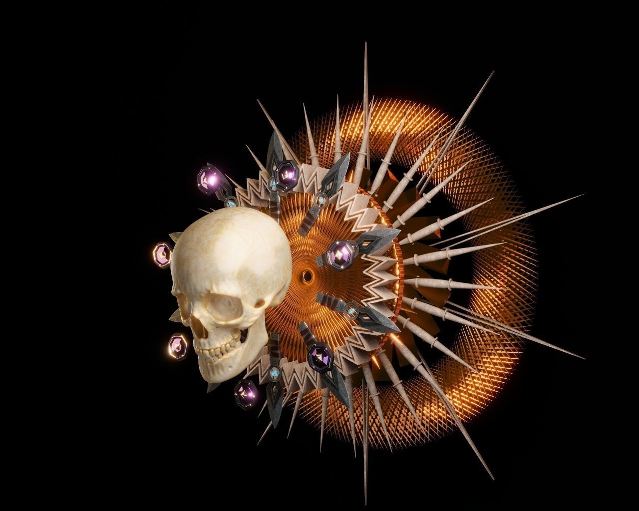 3dSkullGamer 3D model_1