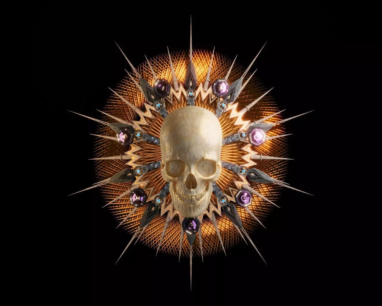 3dSkullGamer 3D model_0