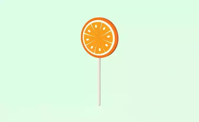 Orange candy 