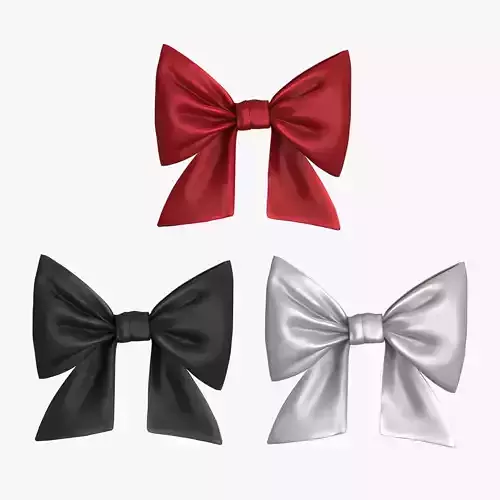 Gift Bow 3 colors v1