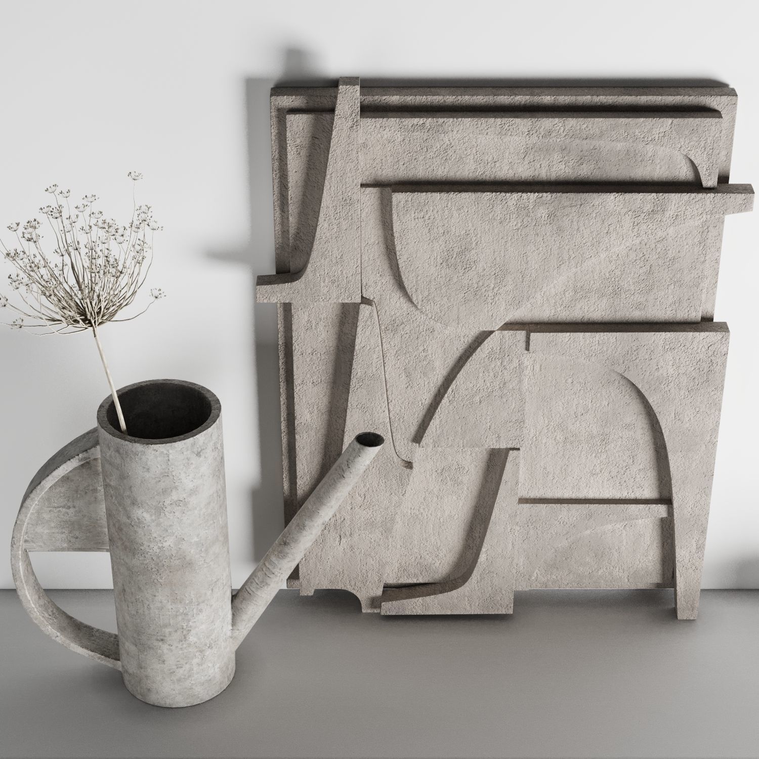 Decorative set 25 3D model_2