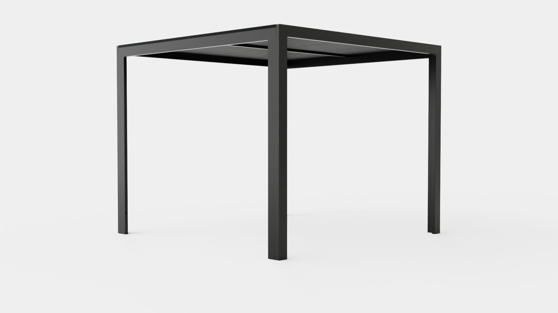 Rimini Dining Table Low-poly 3D model_3