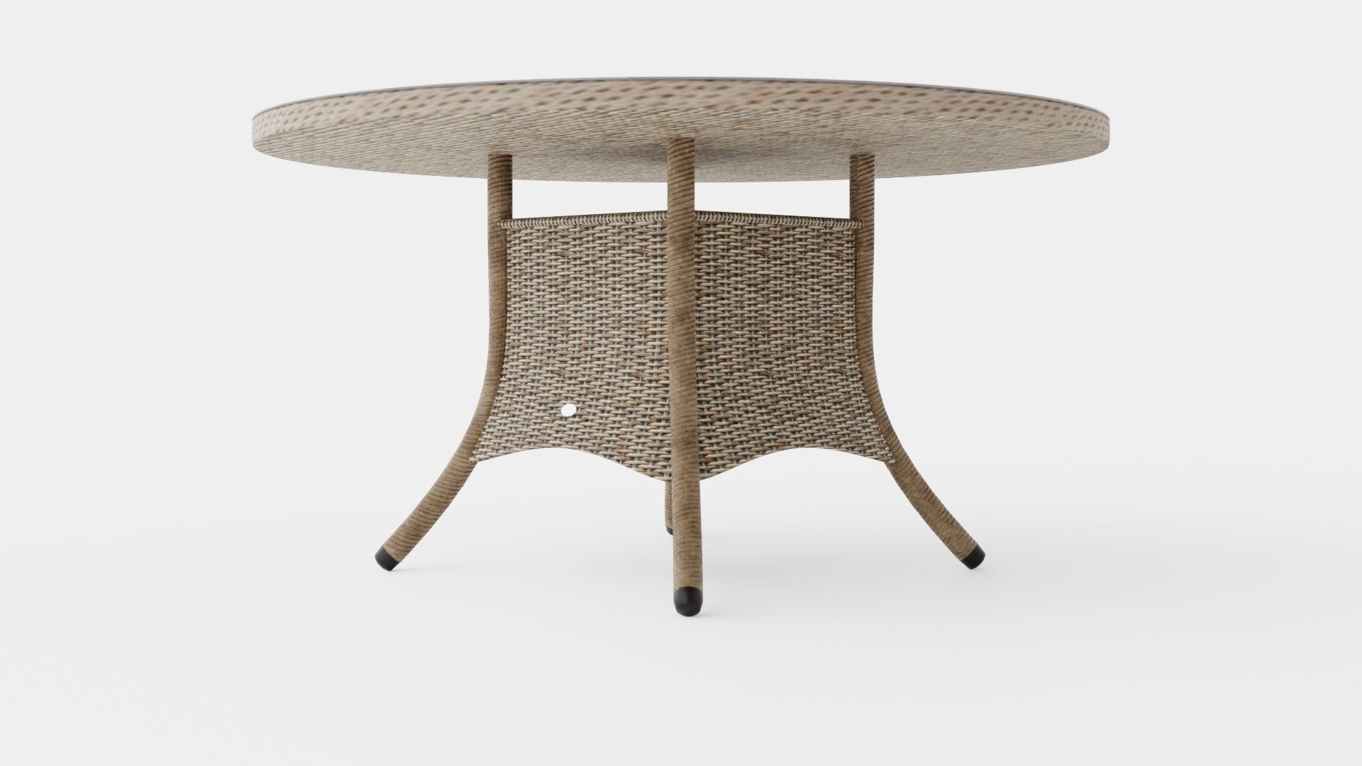 Milena Dining Table Low-poly 3D model_3