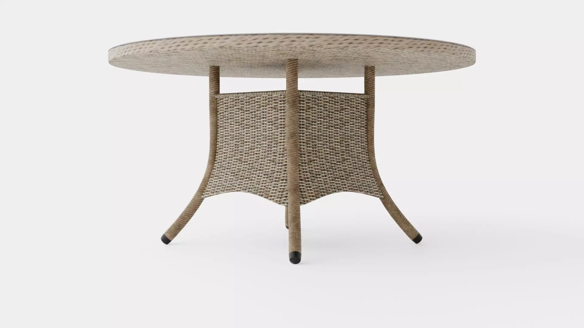 Milena Dining Table Low-poly 3D model_0