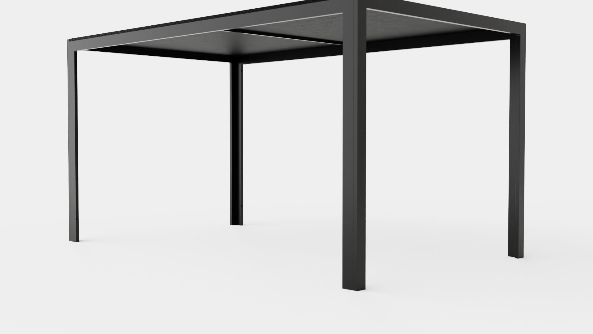 Matera Dining Table Low-poly 3D model_3