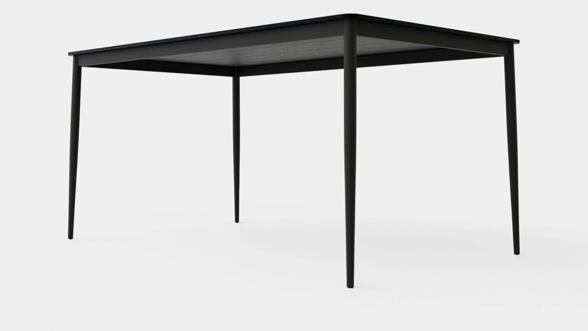 Dilan Dining Table Low-poly 3D model_3