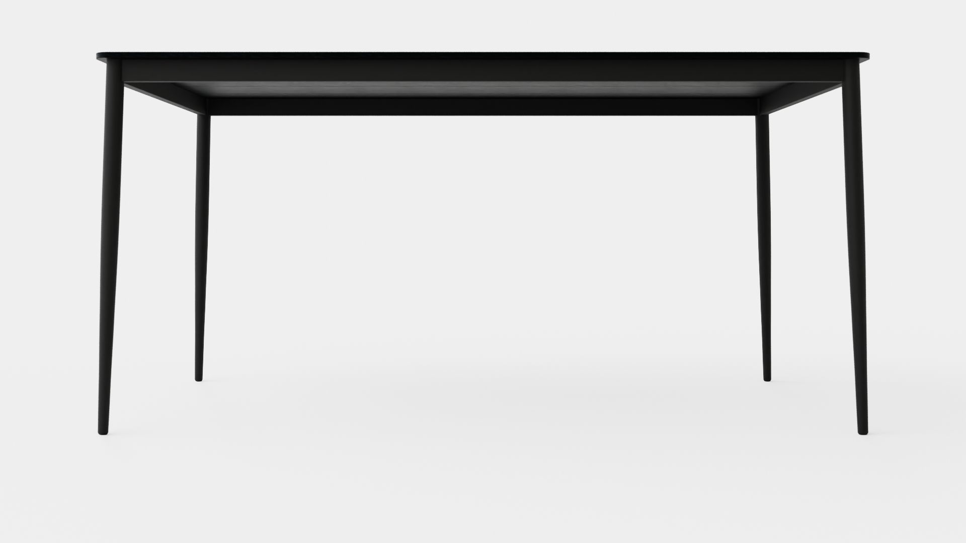 Dilan Dining Table Low-poly 3D model_4