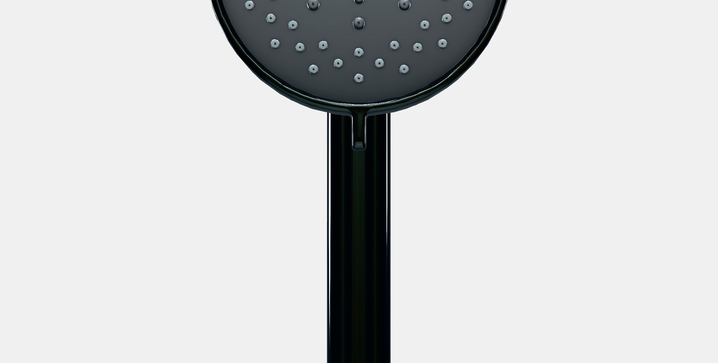 VOXNAN 5-spray handshower Low-poly 3D model_11