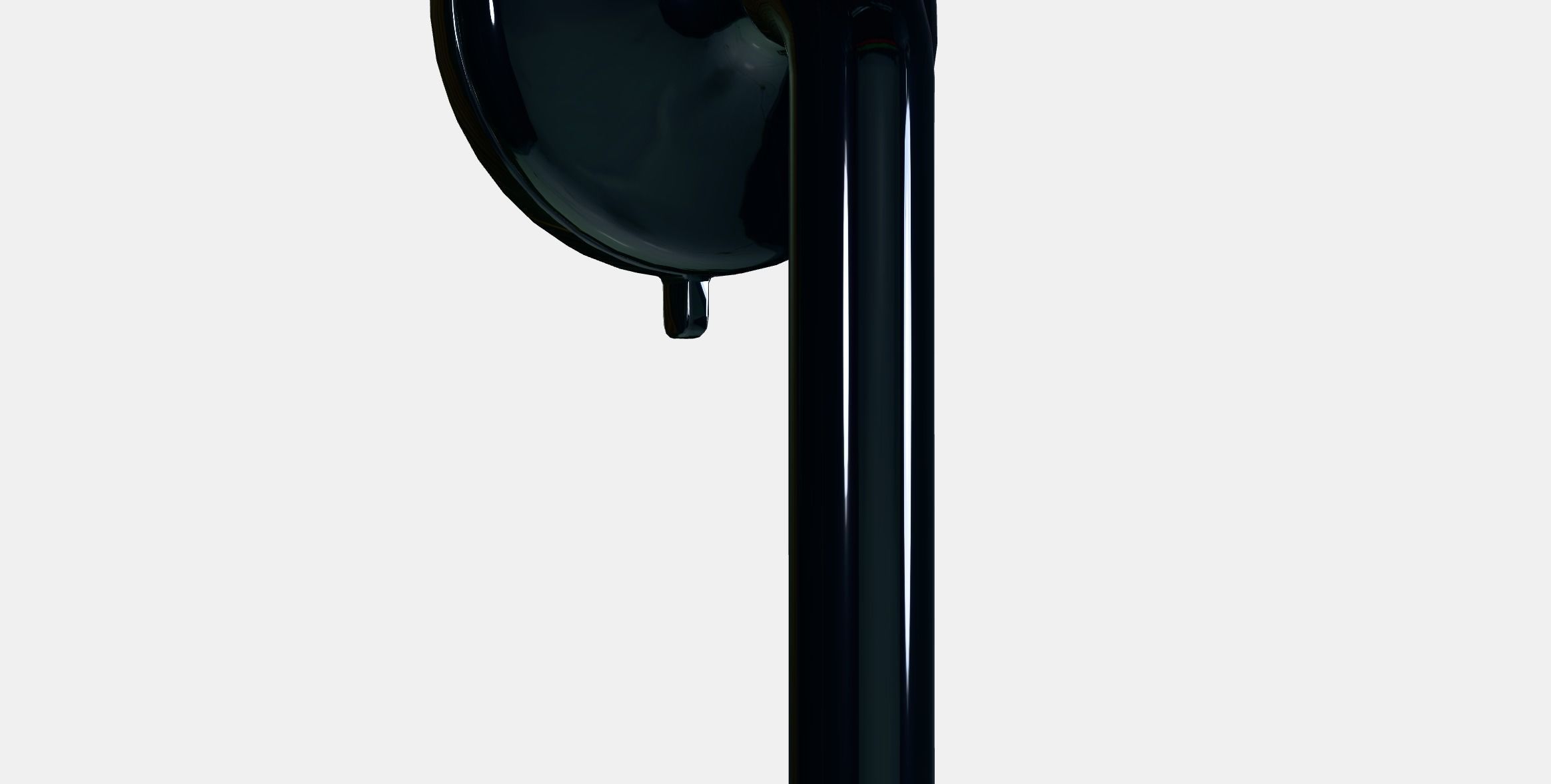 VOXNAN 5-spray handshower Low-poly 3D model_2