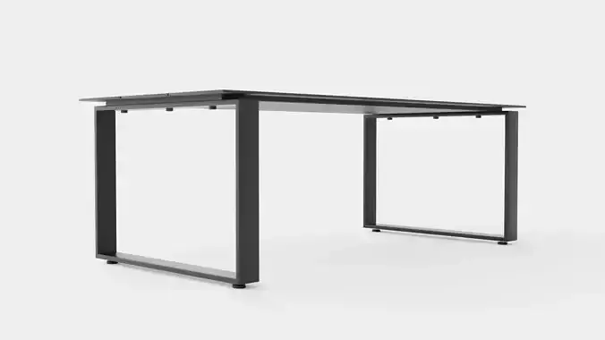 Almeria Dining Table Low-poly 3D model