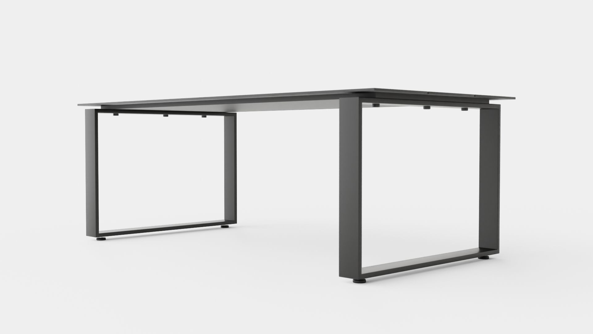 Almeria Dining Table Low-poly 3D model_3