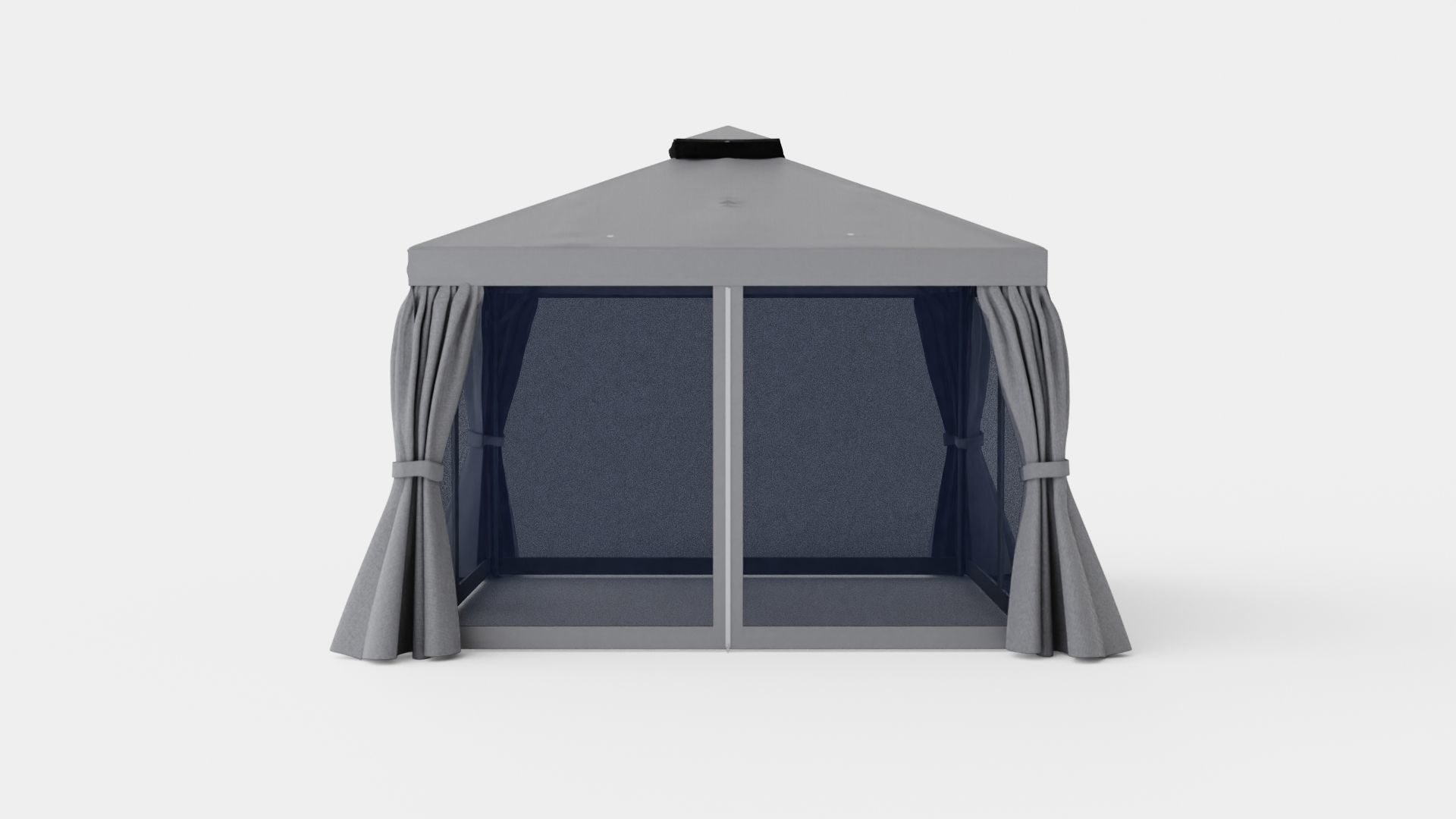 Roma Gazebo Low-poly 3D model_2