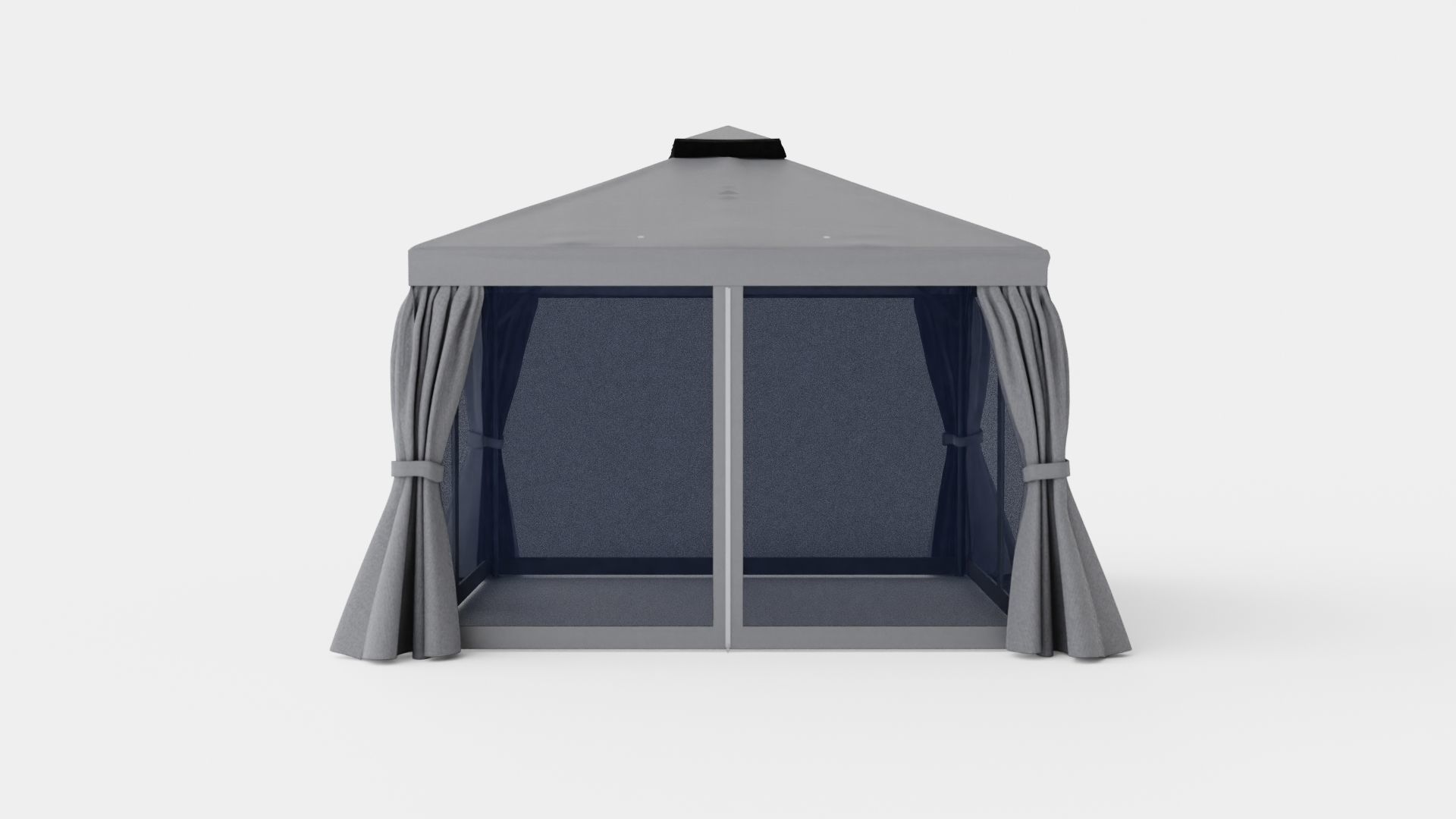 Roma Gazebo Low-poly 3D model_1