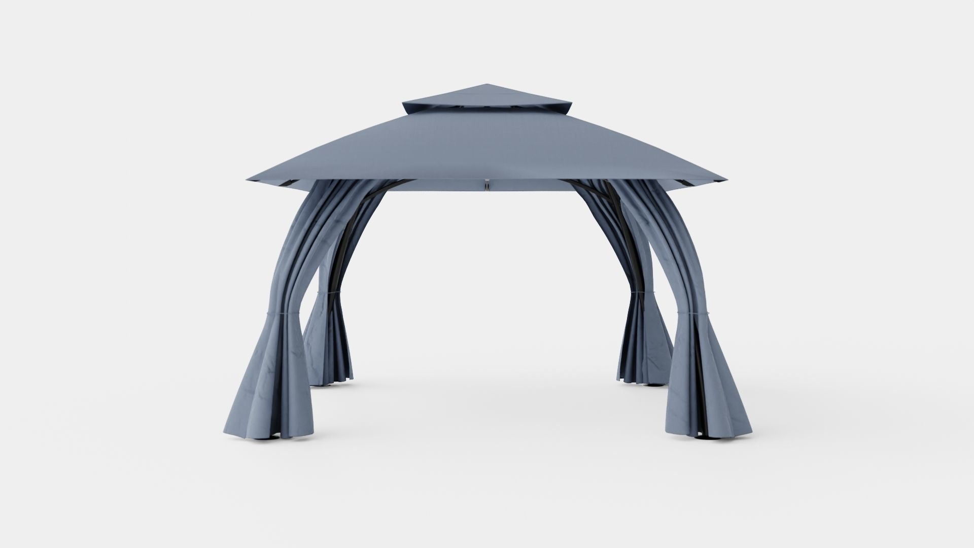 Padova Gazebo Low-poly 3D model_4