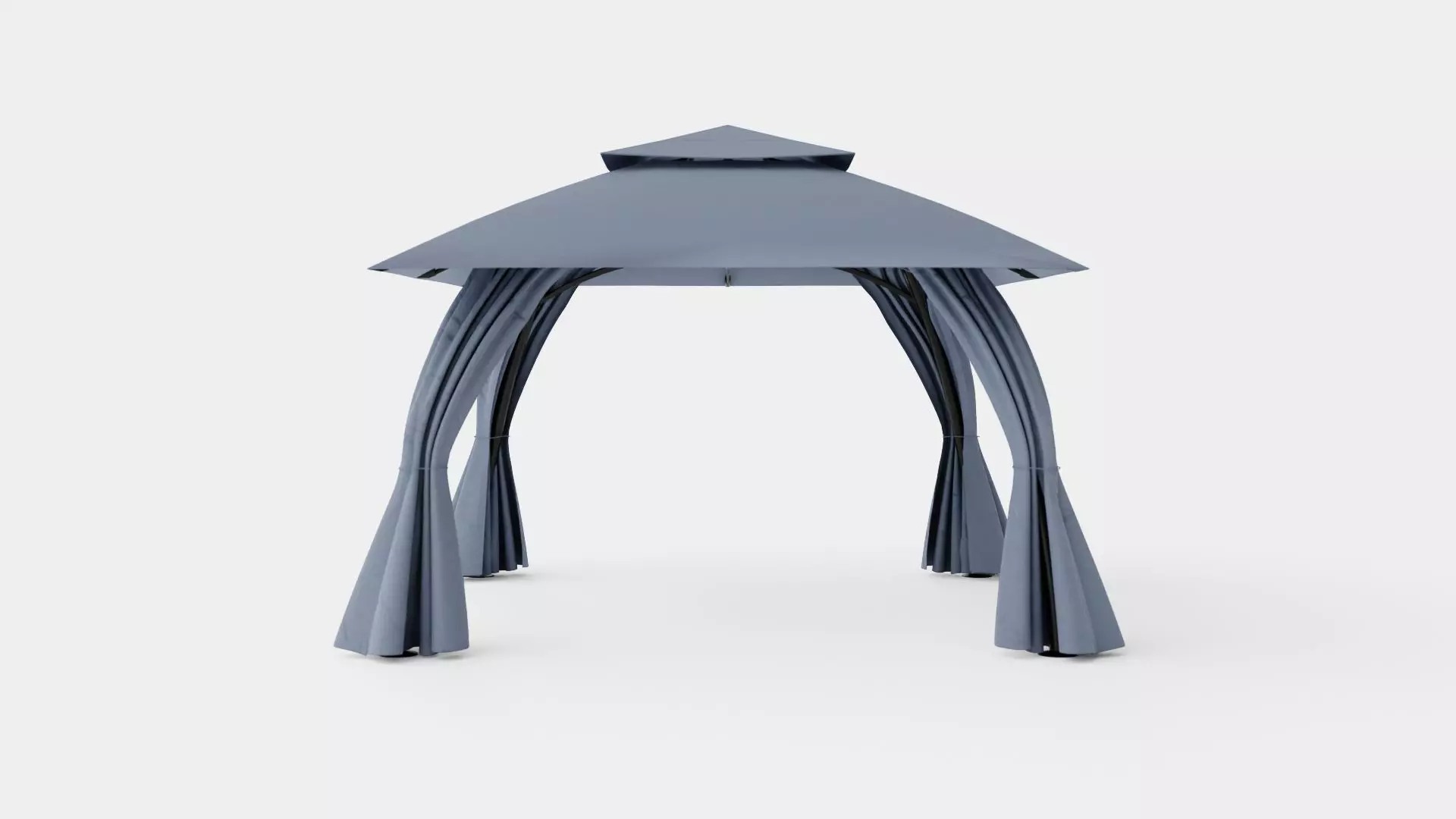 Padova Gazebo Low-poly 3D model_0