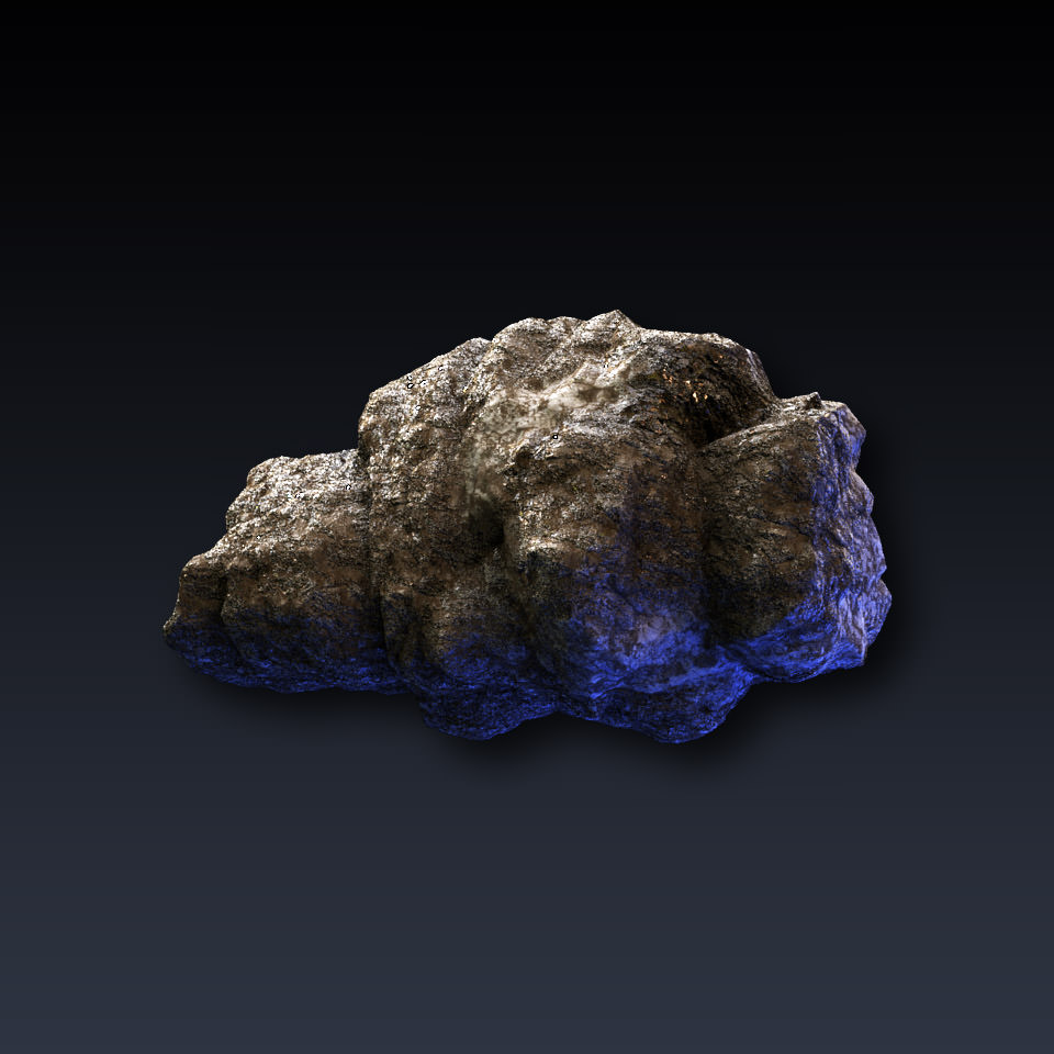 Rock Collection 2 3D model_3