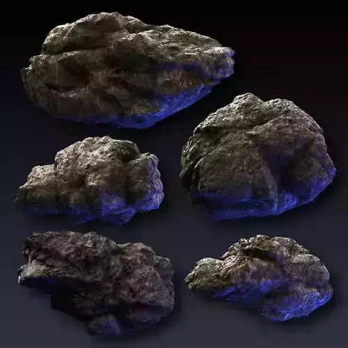 Rock Collection 2 3D model