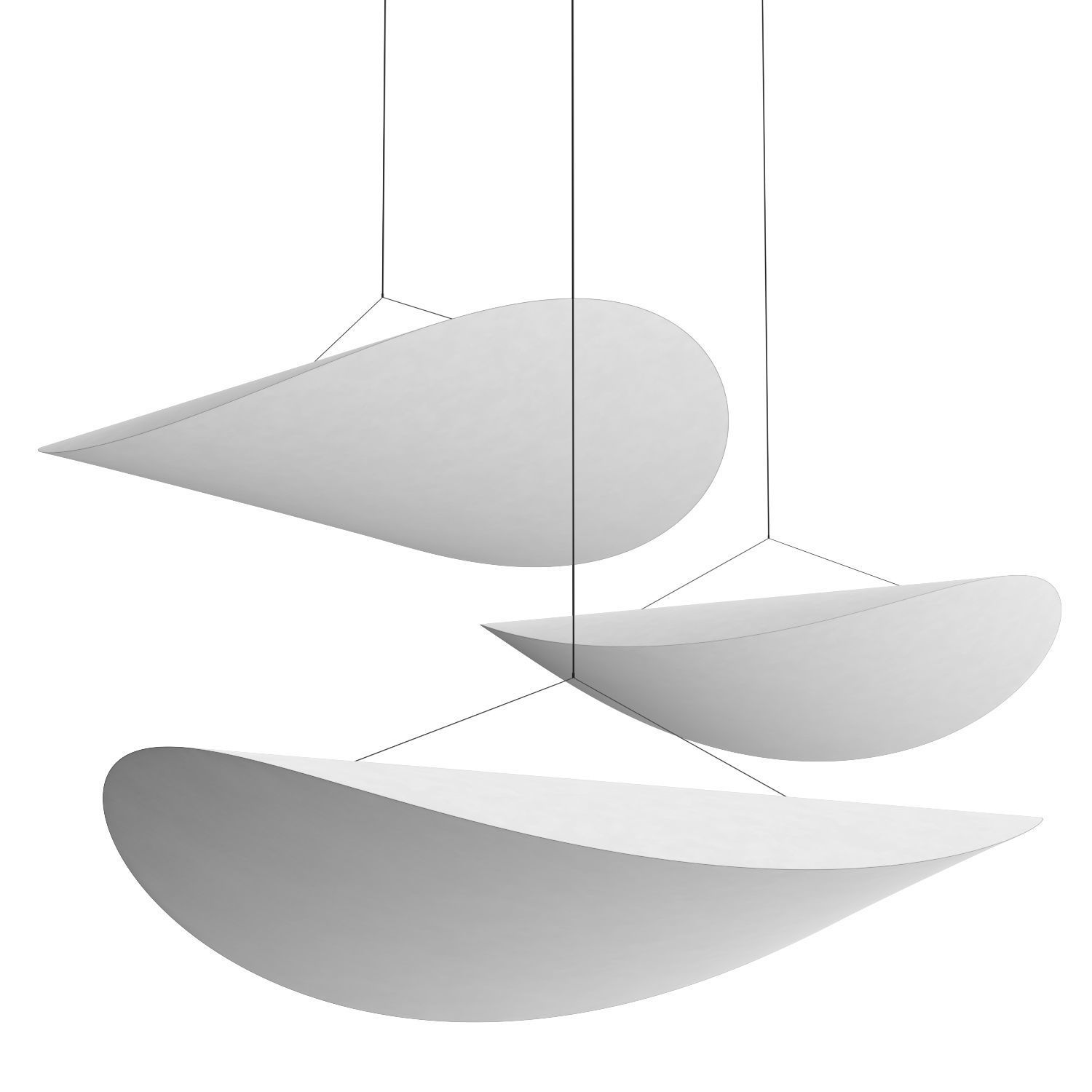 Tense Pendant Lamp D 3D model_1