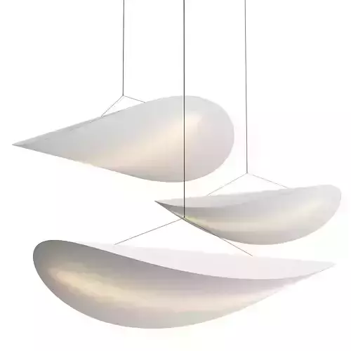 Tense Pendant Lamp D 3D model