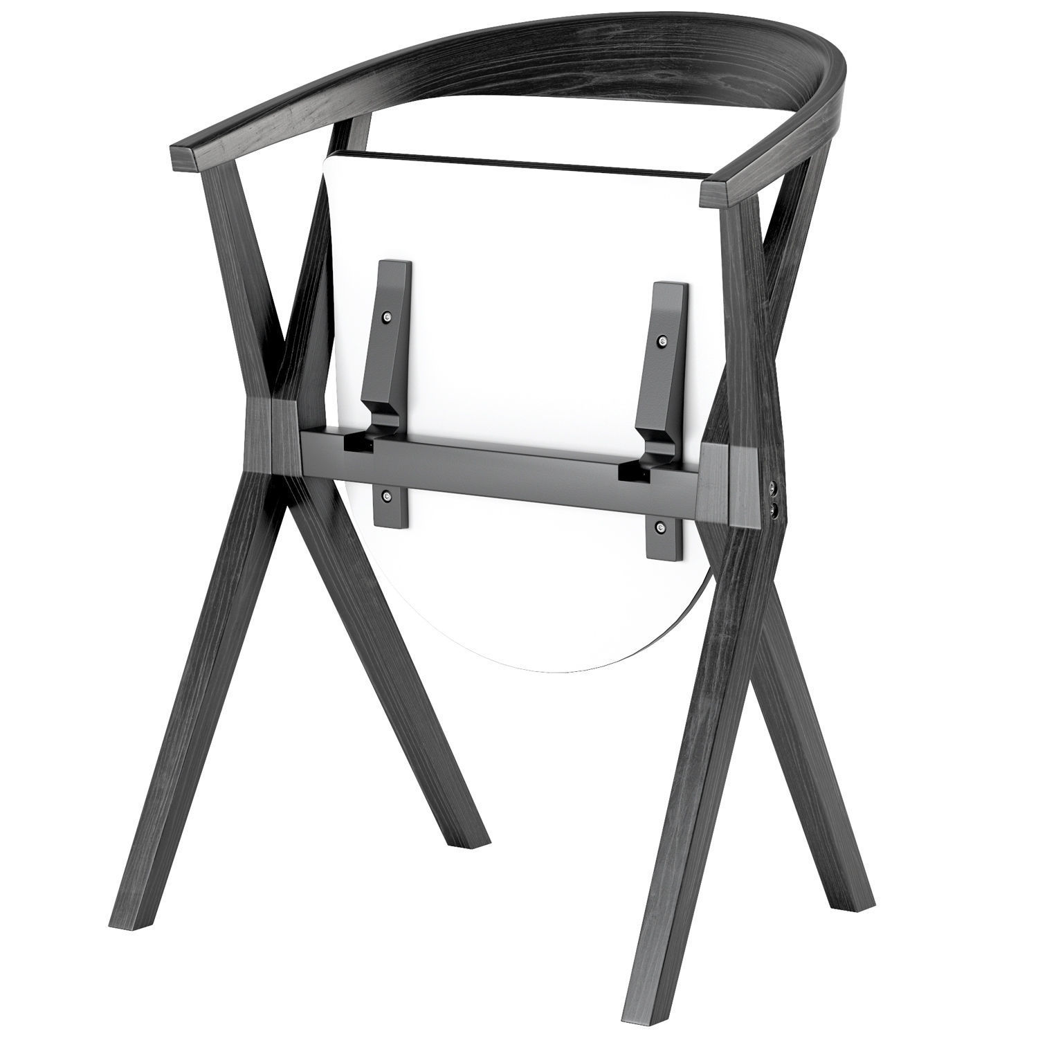 BD Chair B Black 3D model_1