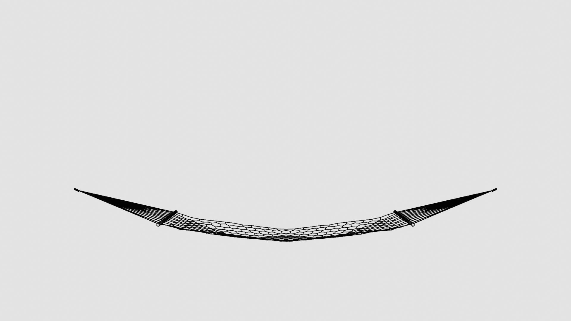 Cassano Hammock Low-poly 3D model_6