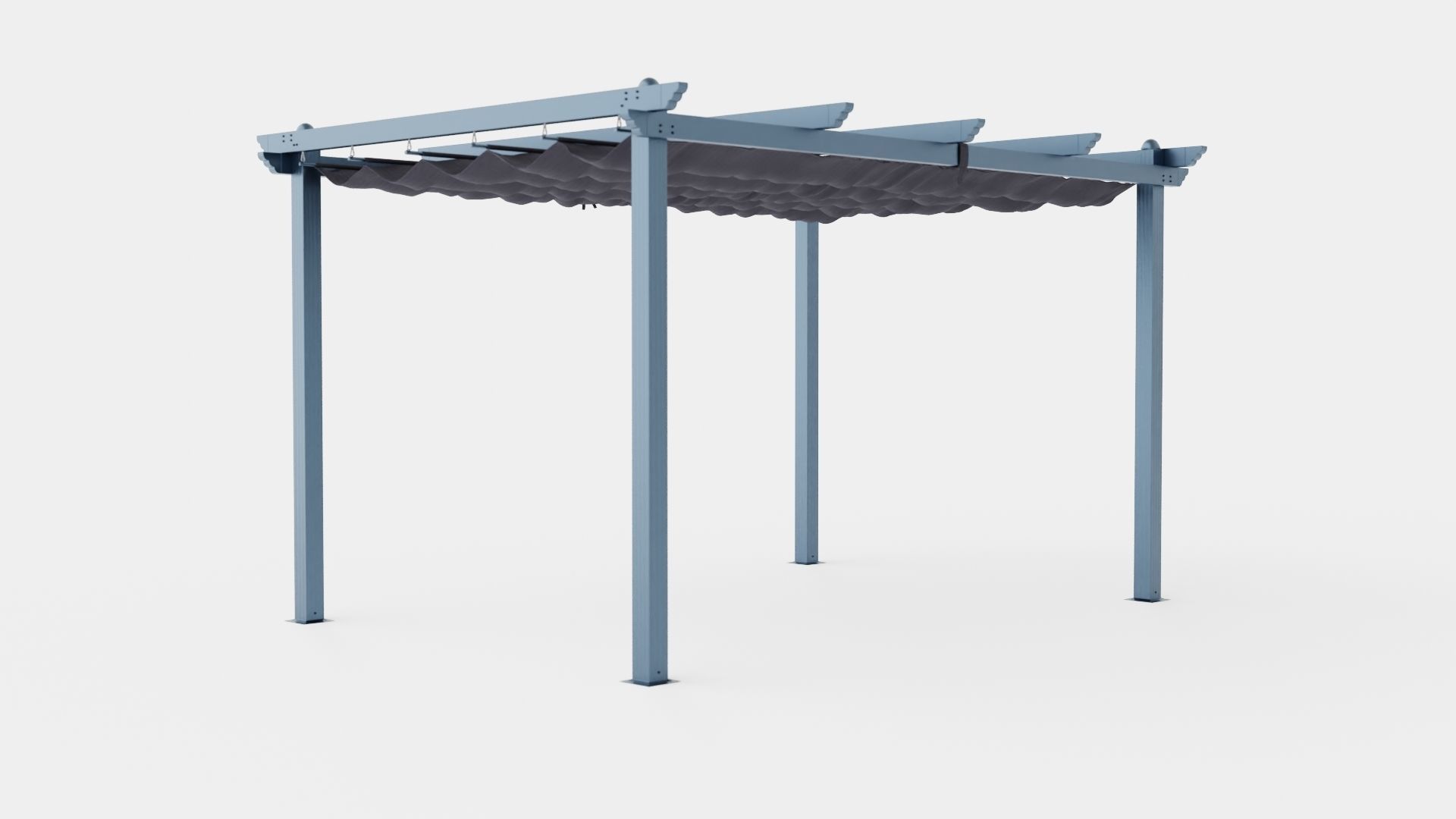 Pescara Pergola Low-poly 3D model_3