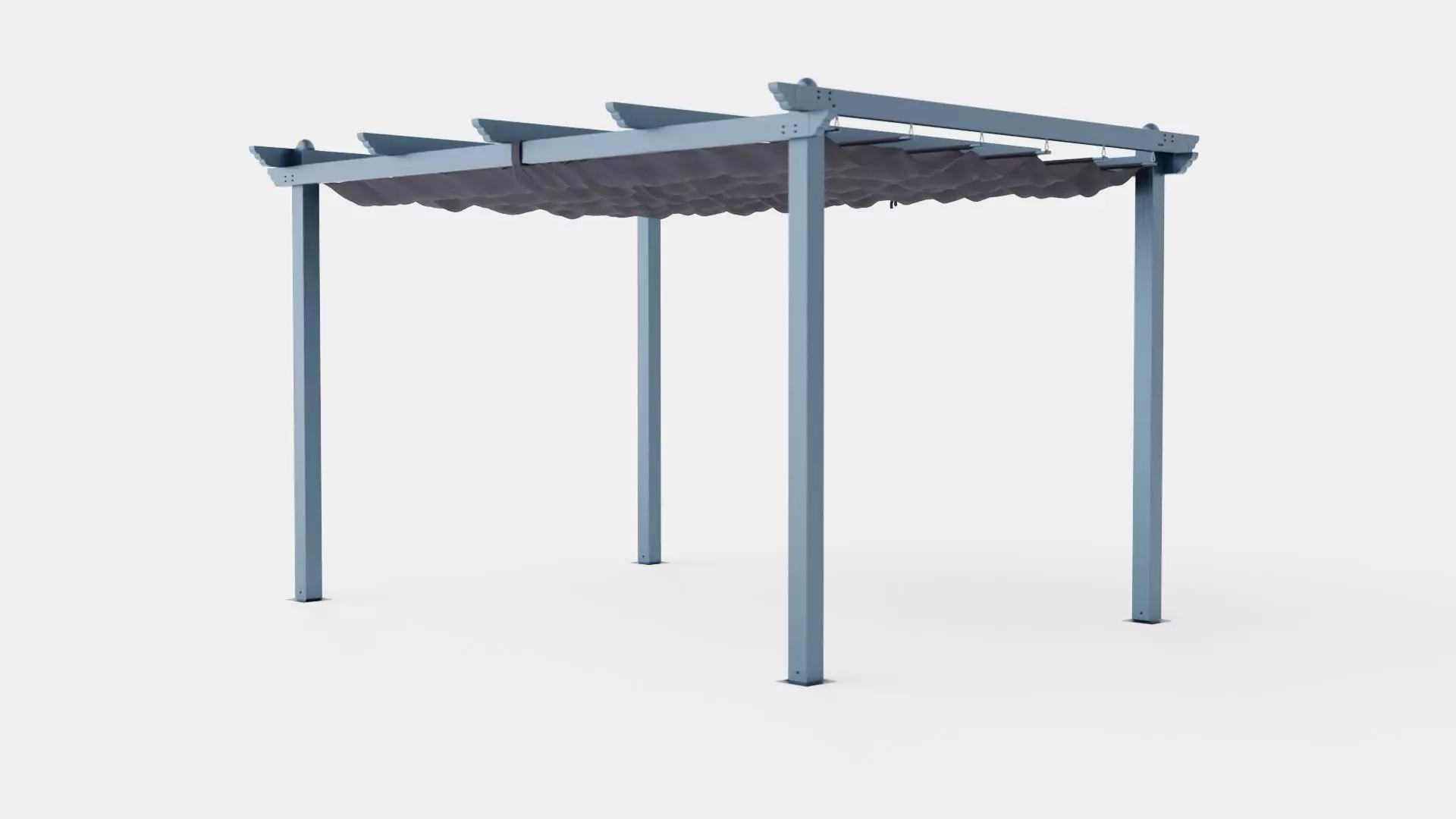 Pescara Pergola Low-poly 3D model_0