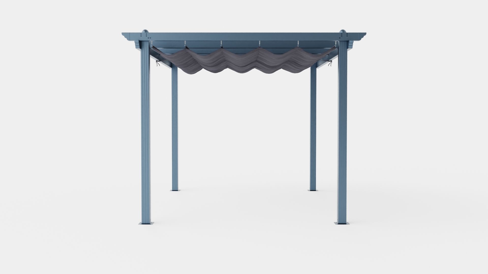 Pescara Pergola Low-poly 3D model_4