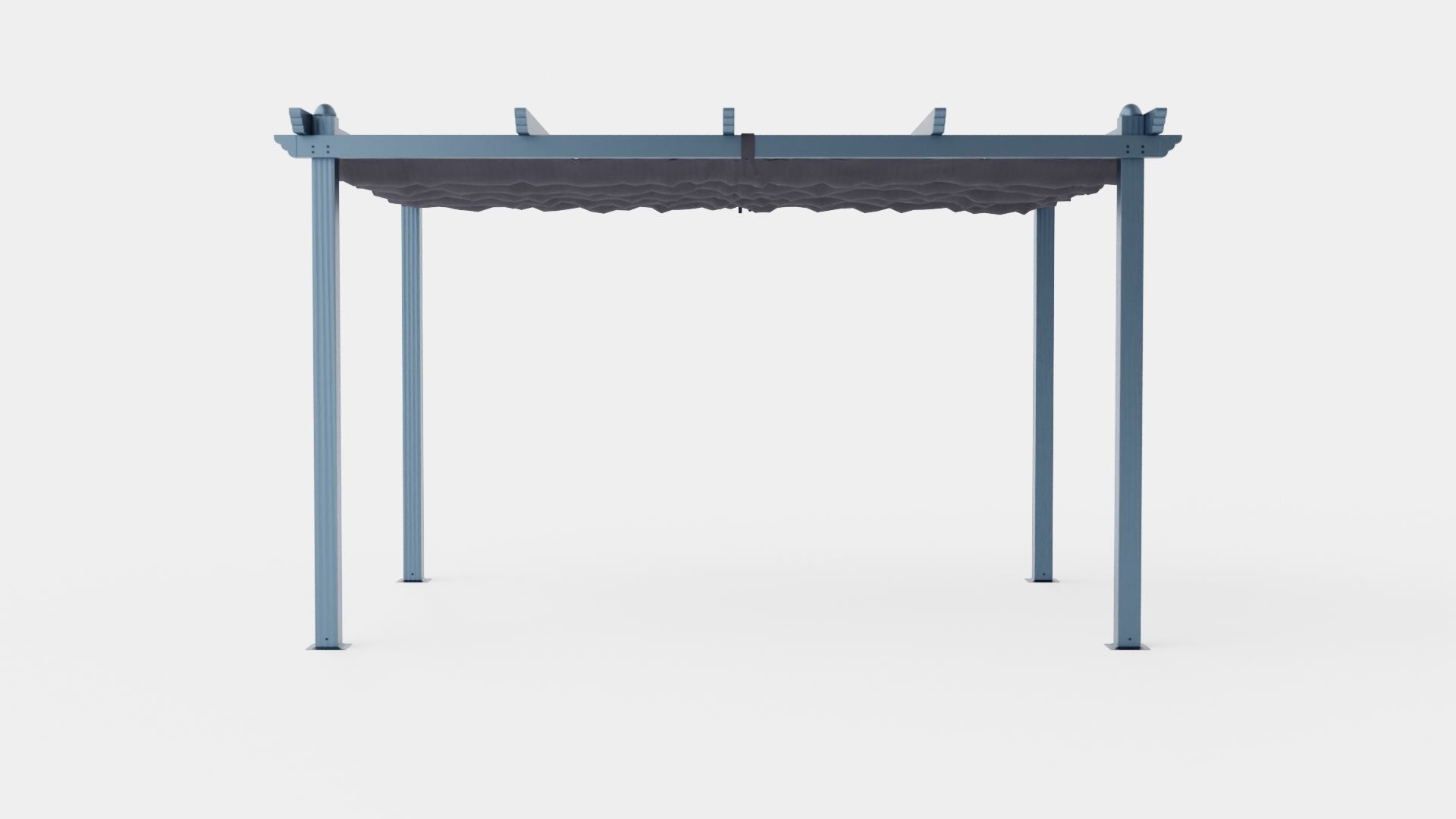 Pescara Pergola Low-poly 3D model_2