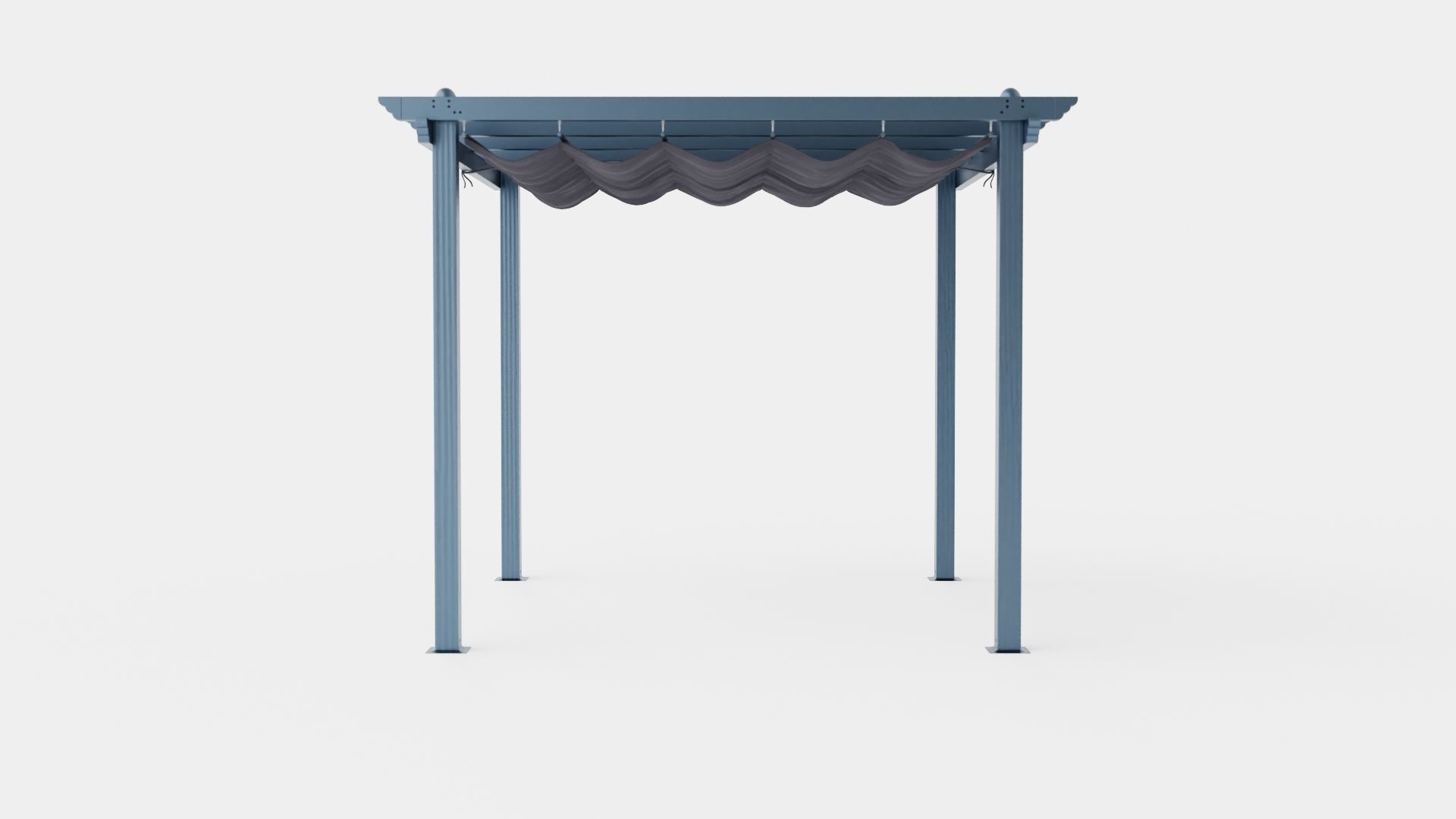 Pescara Pergola Low-poly 3D model_4