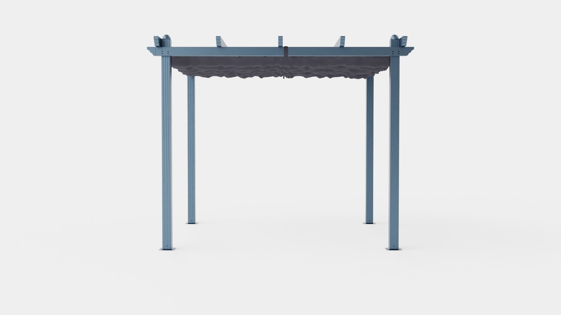 Pescara Pergola Low-poly 3D model_2