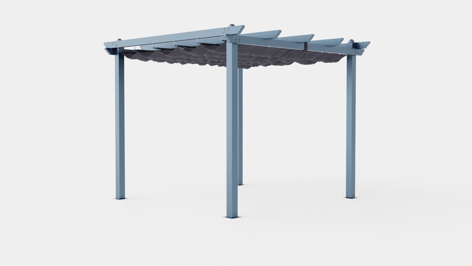 Pescara Pergola Low-poly 3D model_3