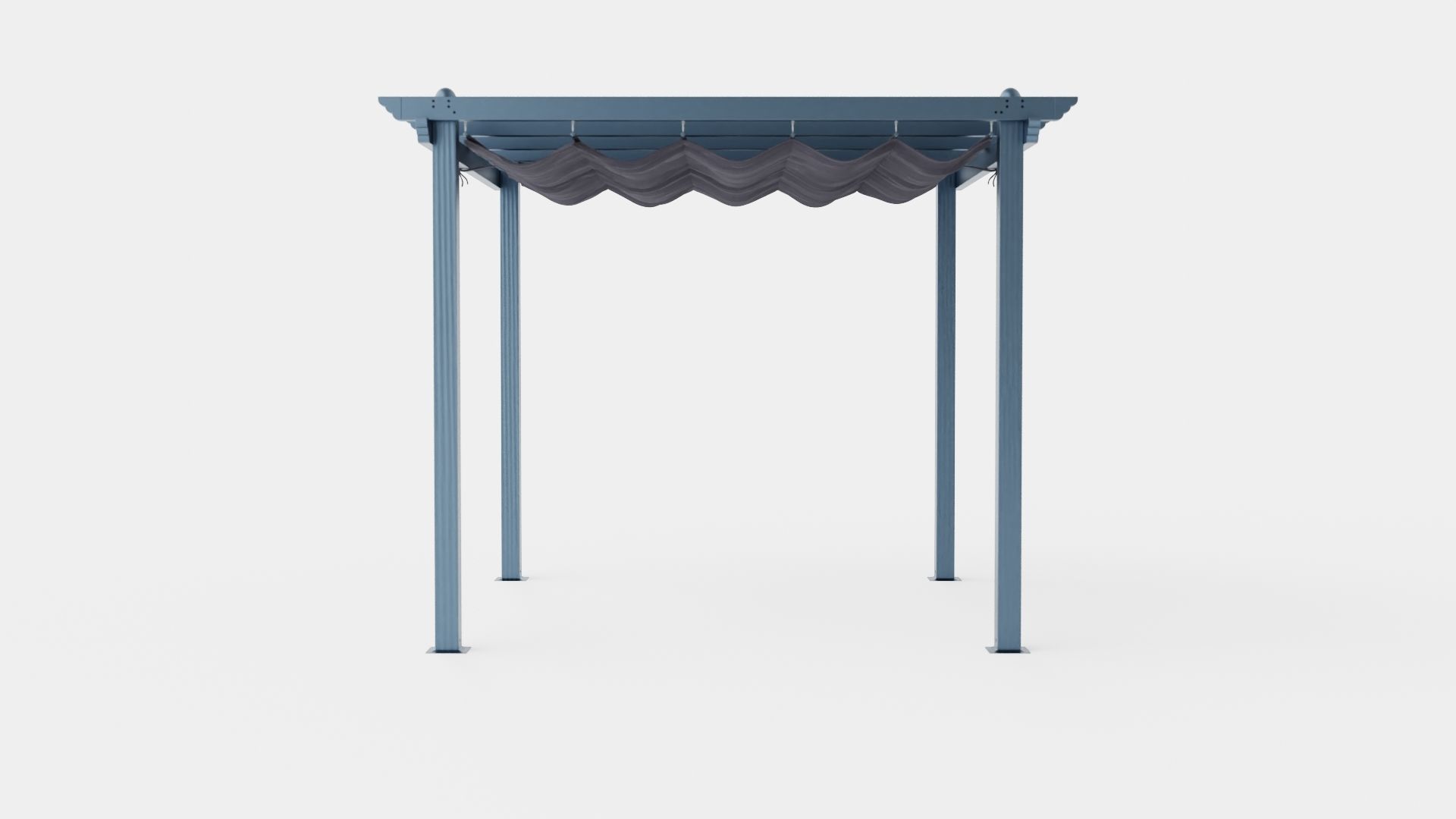 Pescara Pergola Low-poly 3D model_1